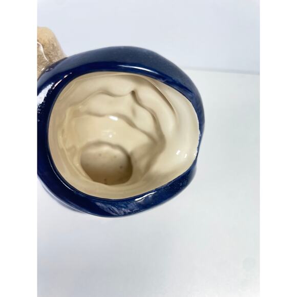 Vtg 1960 Royal Doulton Toby Mug Old Salt Captain Mermaid Jug England Decor - Picture 5 of 9